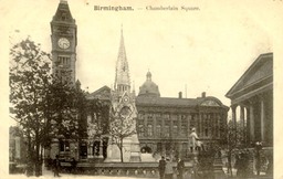 1916 Birmingham Chamberlain Square