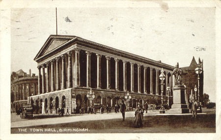 1916 Birmingham Town Hall